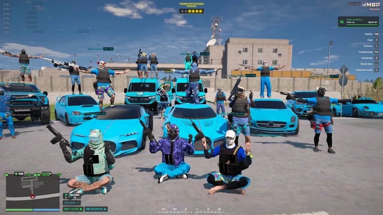 GTA 5 RP Srbija: najbolji serveri sa srpskom atmosferom 2026