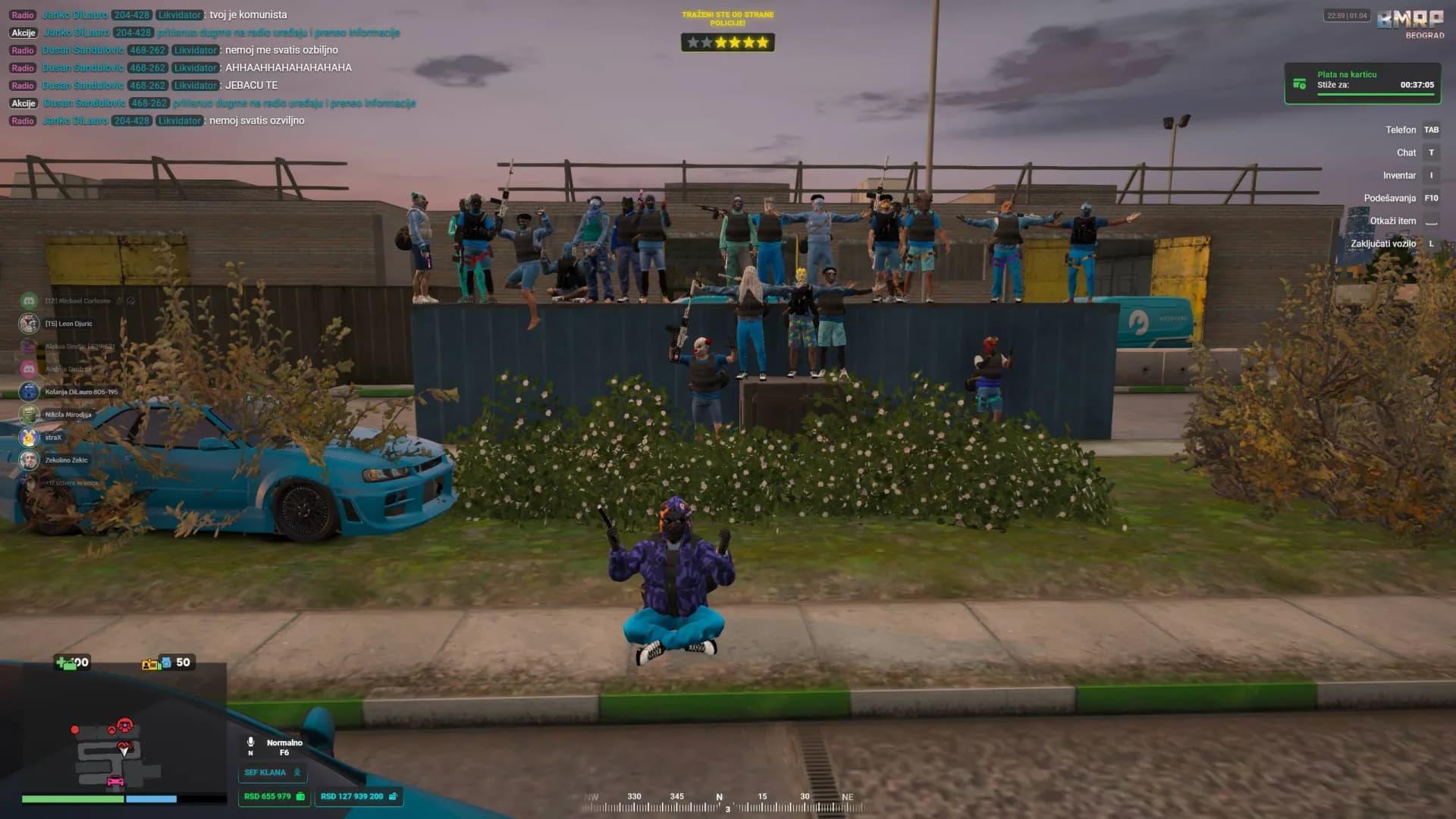 Kriminalni Beograd u GTA 5: kompletan pregled servera BMRP 2026